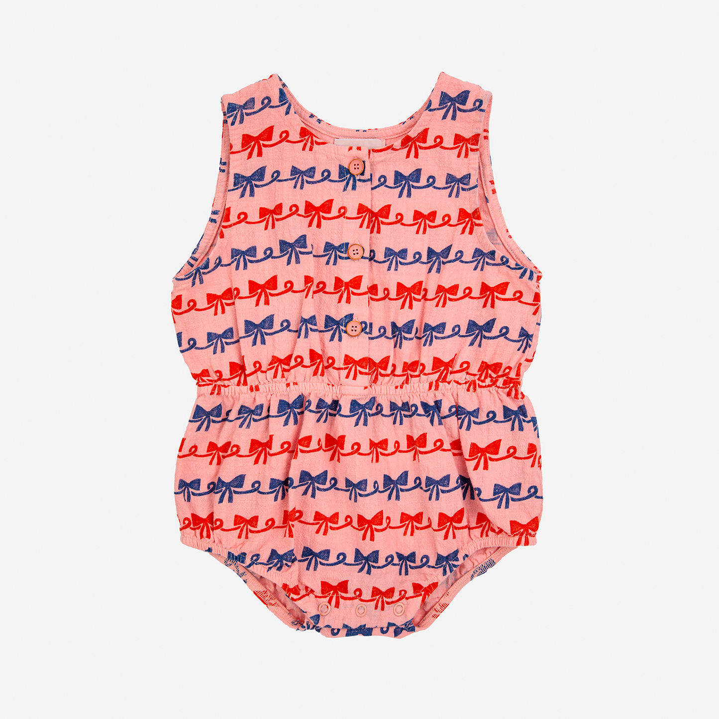 BABY RIBBON BOW ALL OVER ROMPER