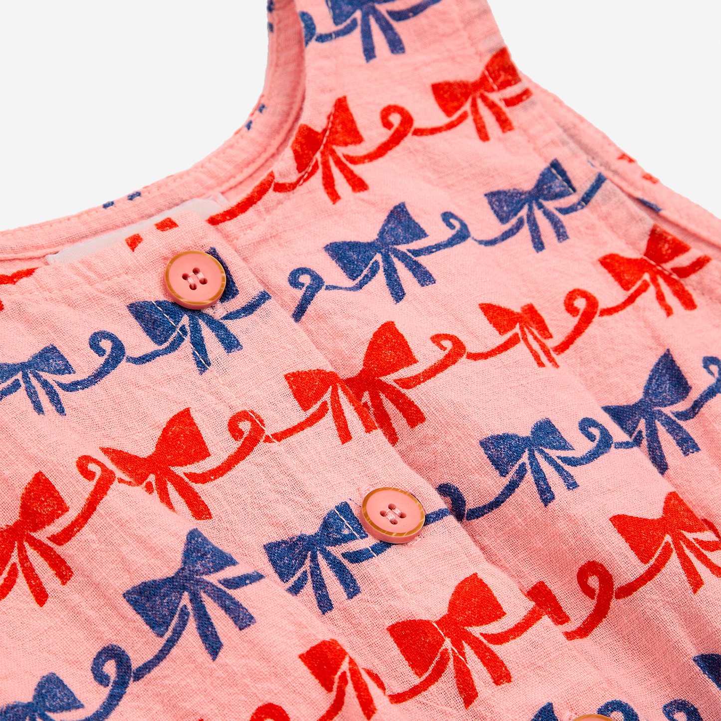 BABY RIBBON BOW ALL OVER ROMPER