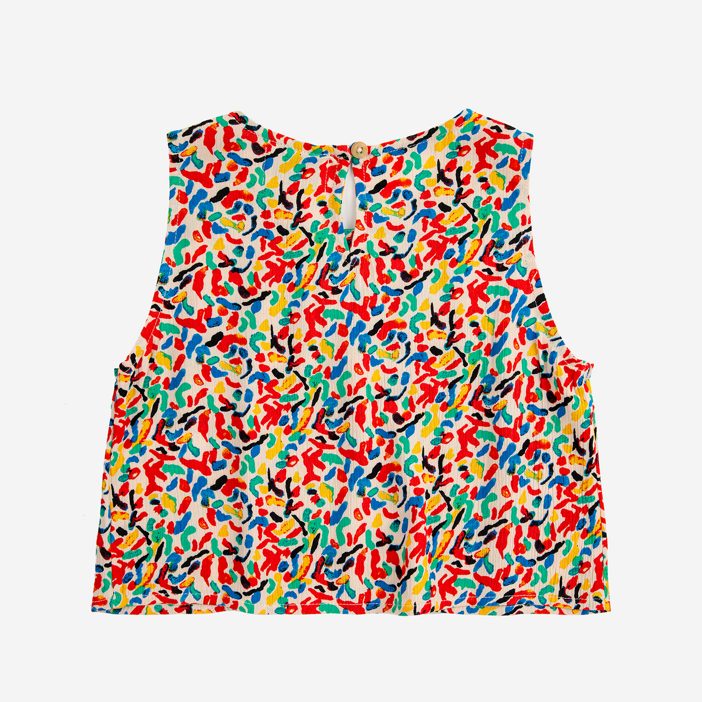 CONFETTI ALL OVER WOVEN TOP