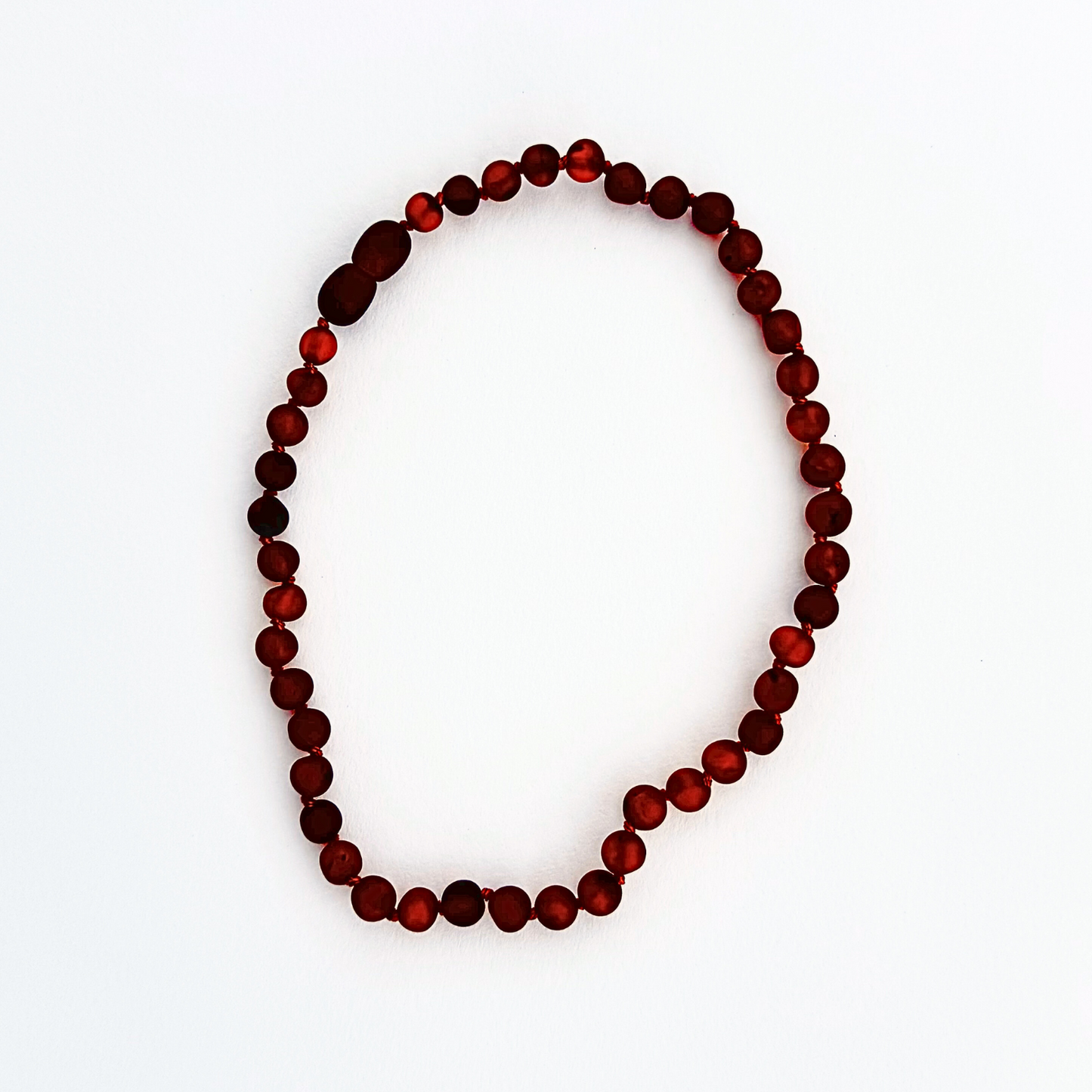LA LUNA AMBER BABY NECKLACE - CHERRY
