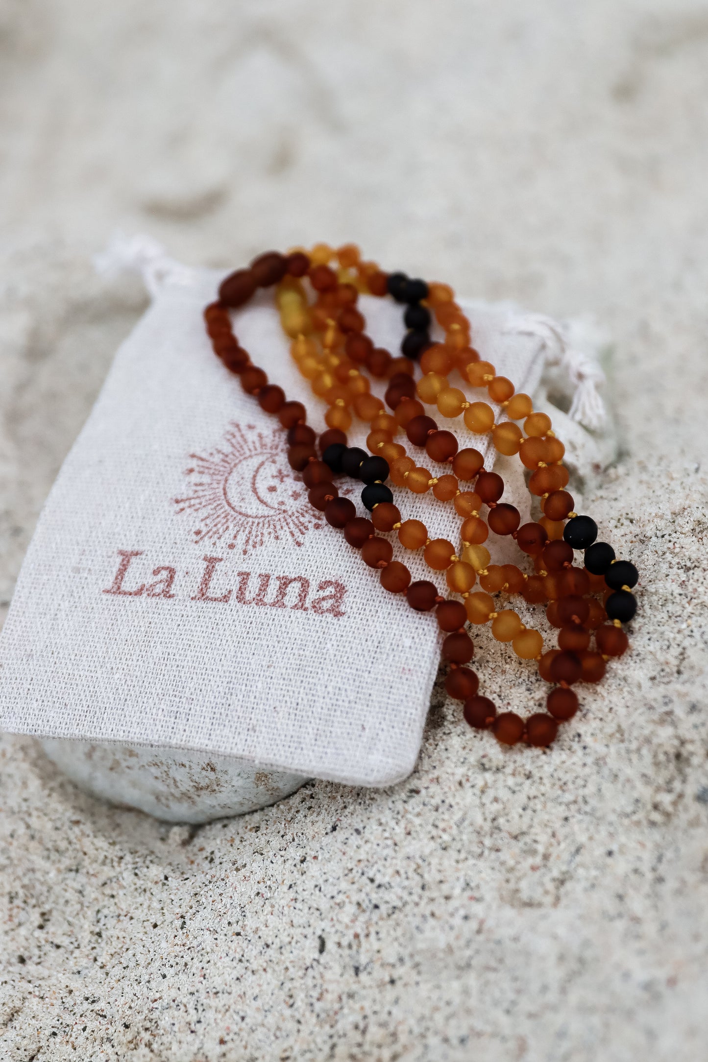 LA LUNA AMBER BABY NECKLACE - MIX