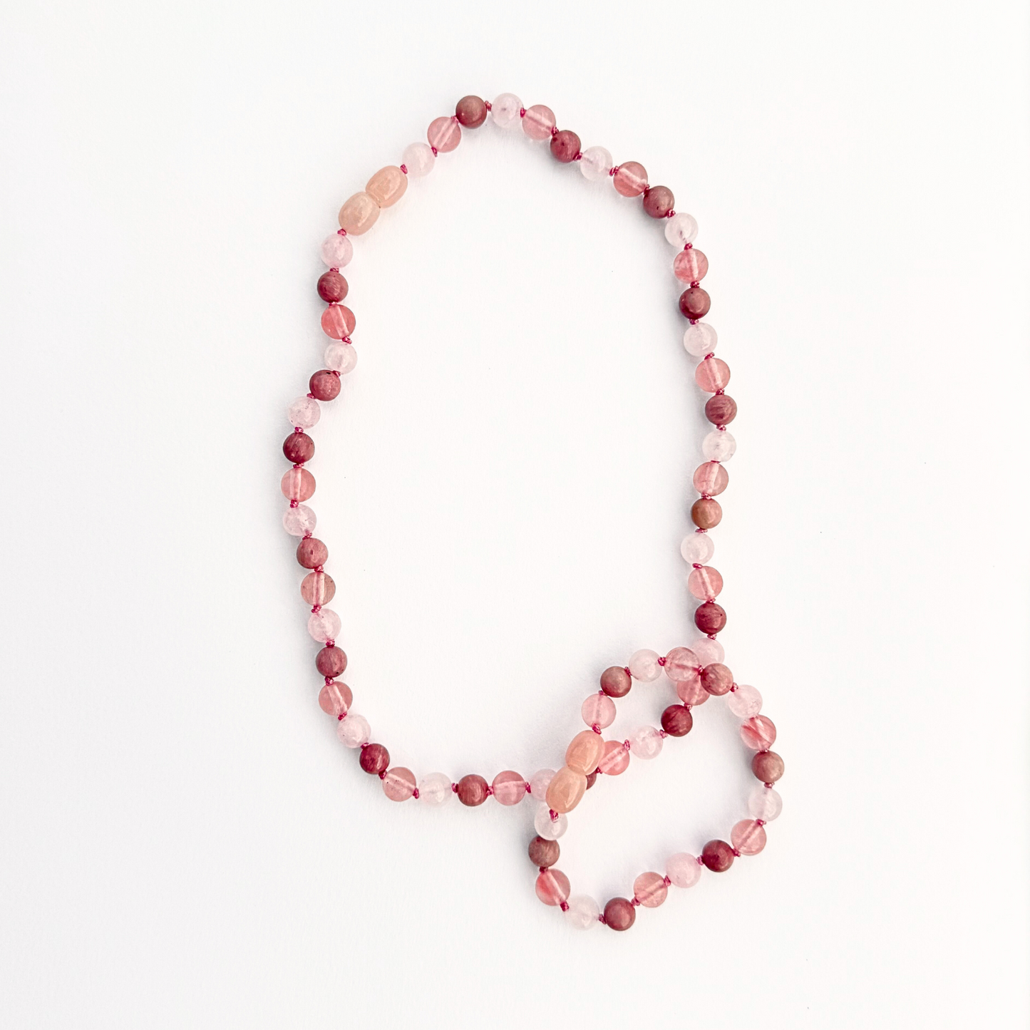 LA LUNA AMBER KIDS BRACELET - PINK