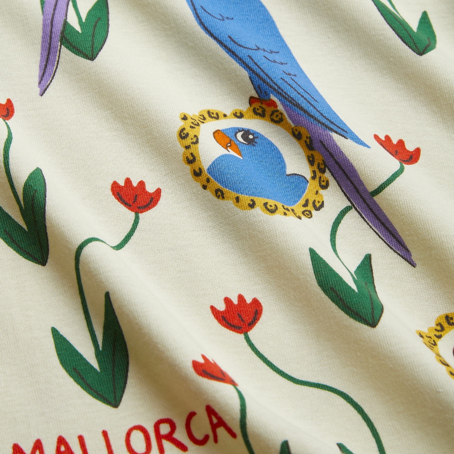 MINI RODINI | Parrots Tee Multi