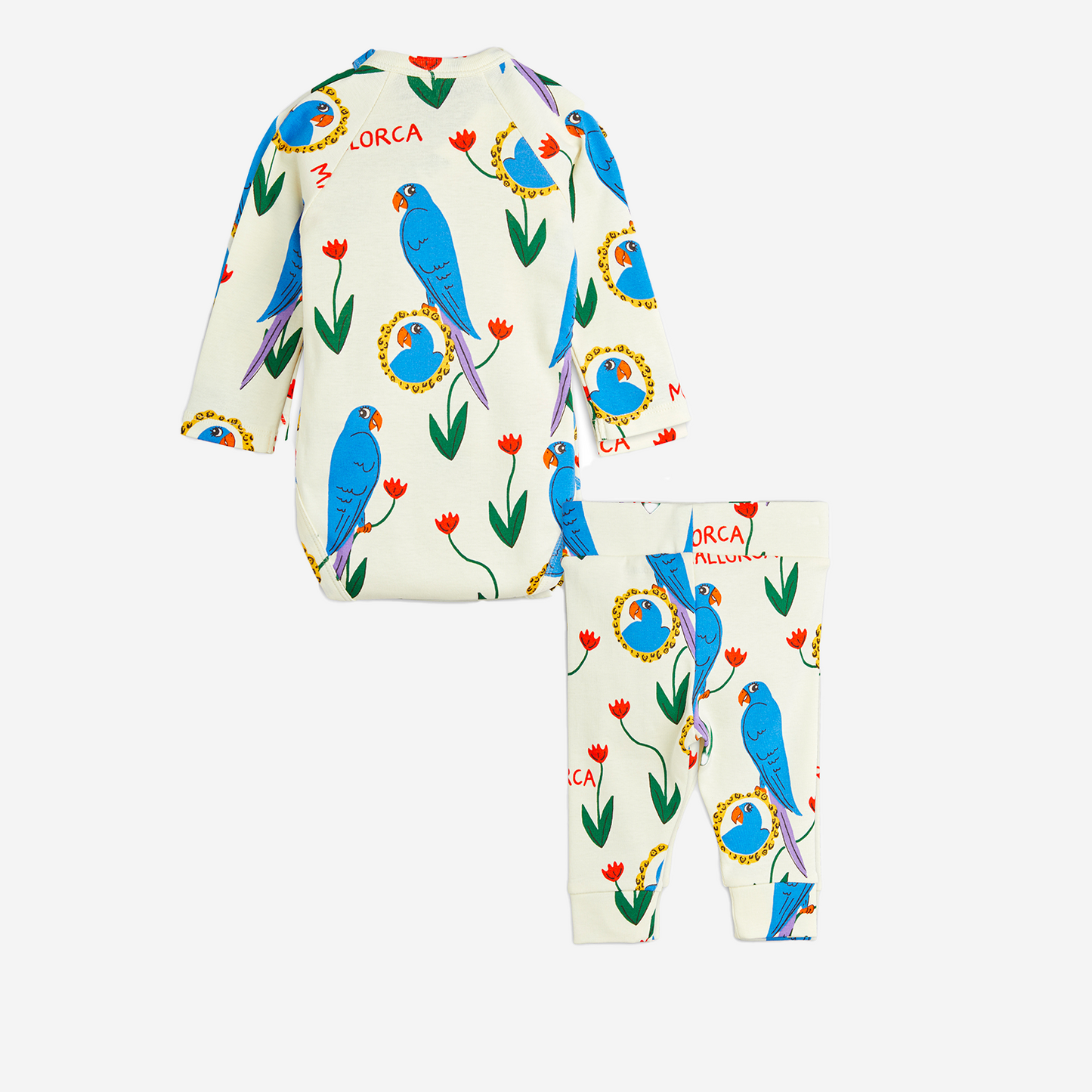 MINI RODINI | Parrots Baby Set