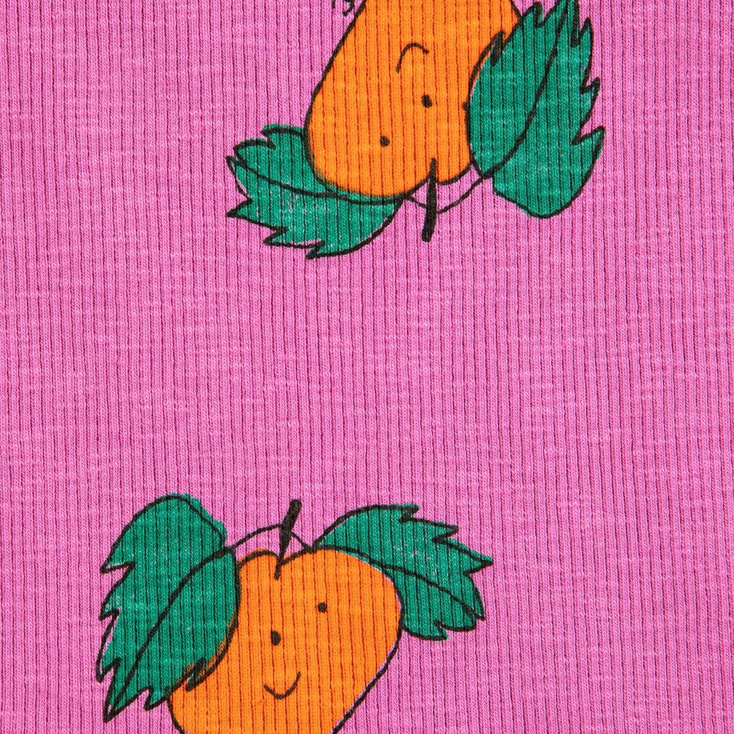 TANGERINE ALL OVER RUFFLED DRESS