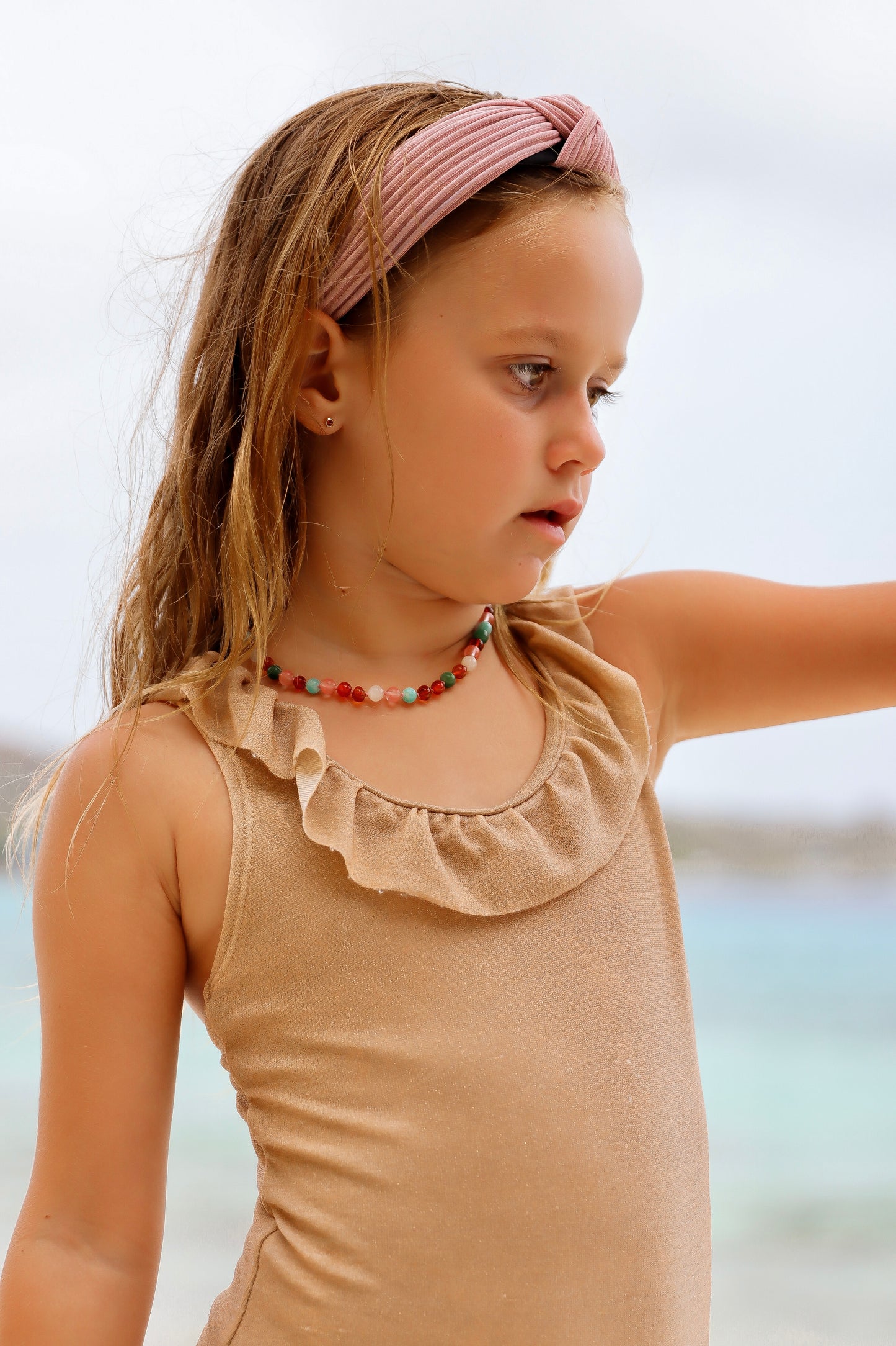 LA LUNA AMBER KIDS NECKLACE - COLORFUL