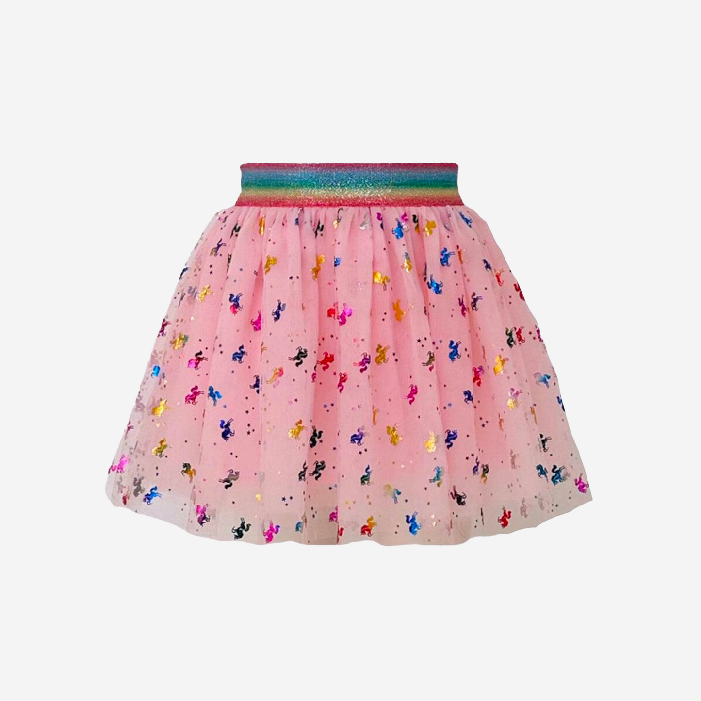 REGENBOOG METALLIC EENHOORN TUTU