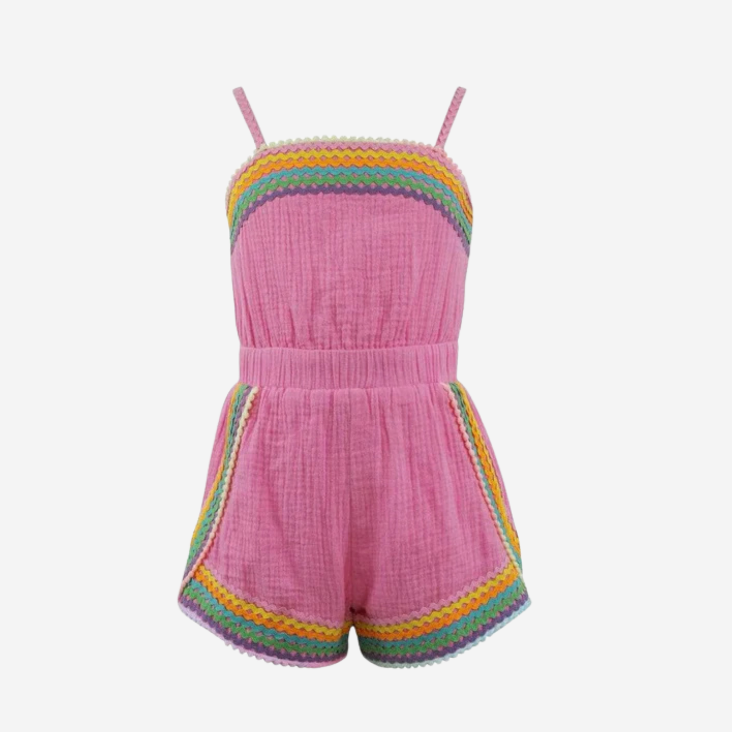 PINK RAINBOW SUMMER ONE-PIECE
