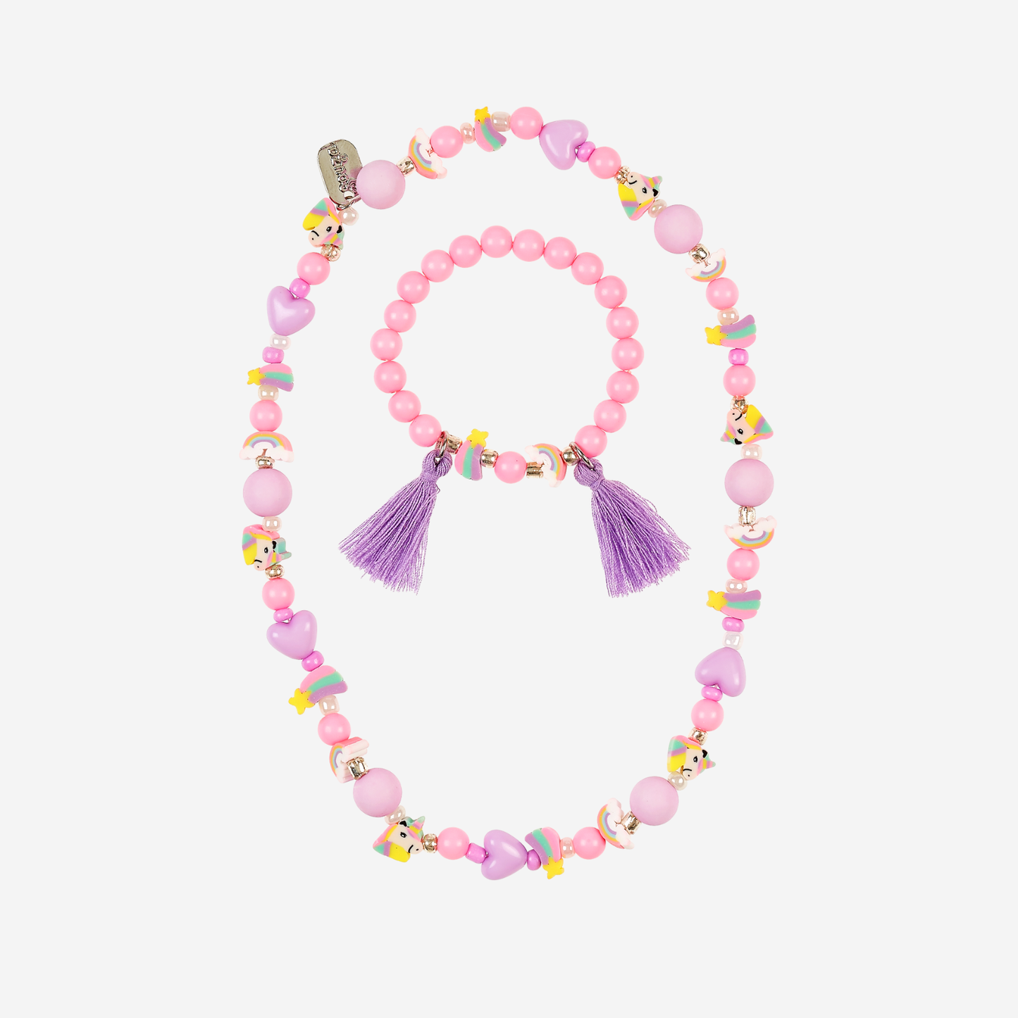 NECKLACE & BRACELET SET UNICORN