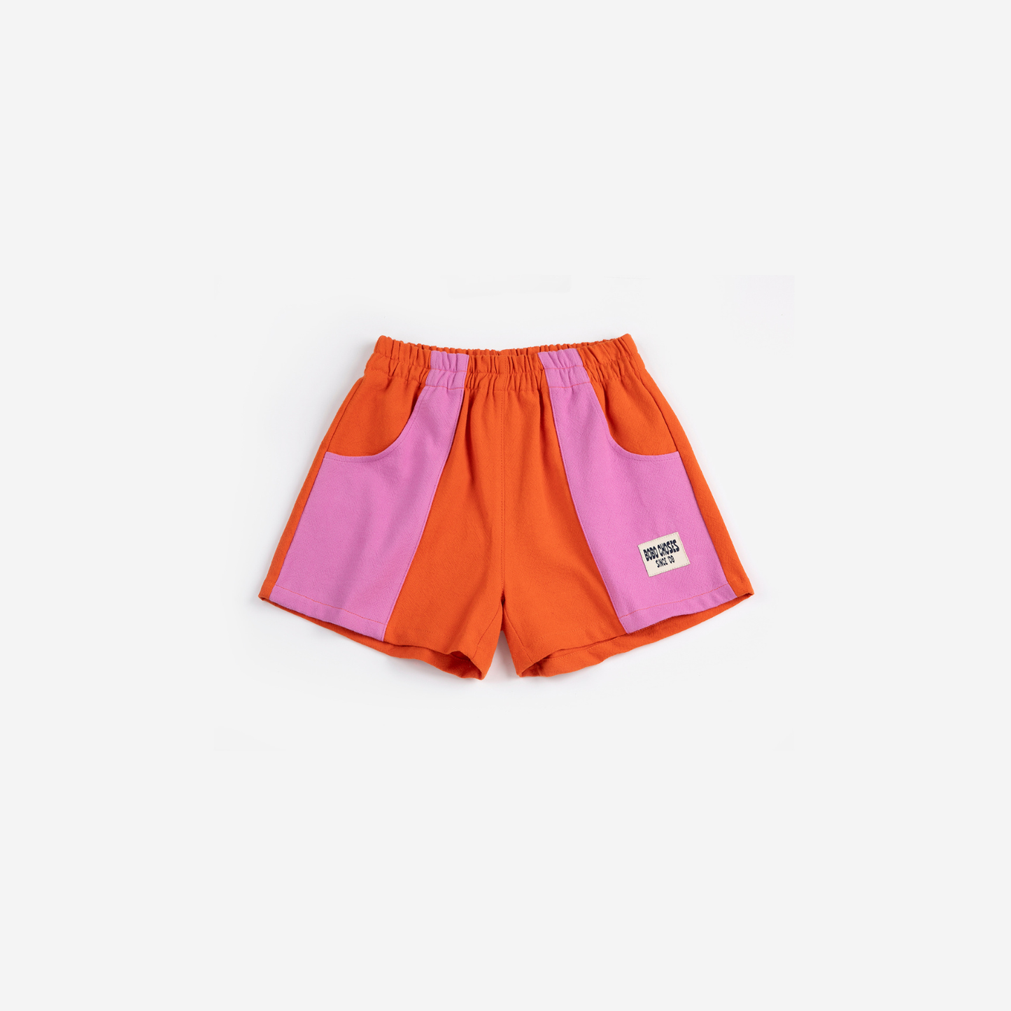BOBO CHOSES COLOR BLOCK WOVEN SHORTS