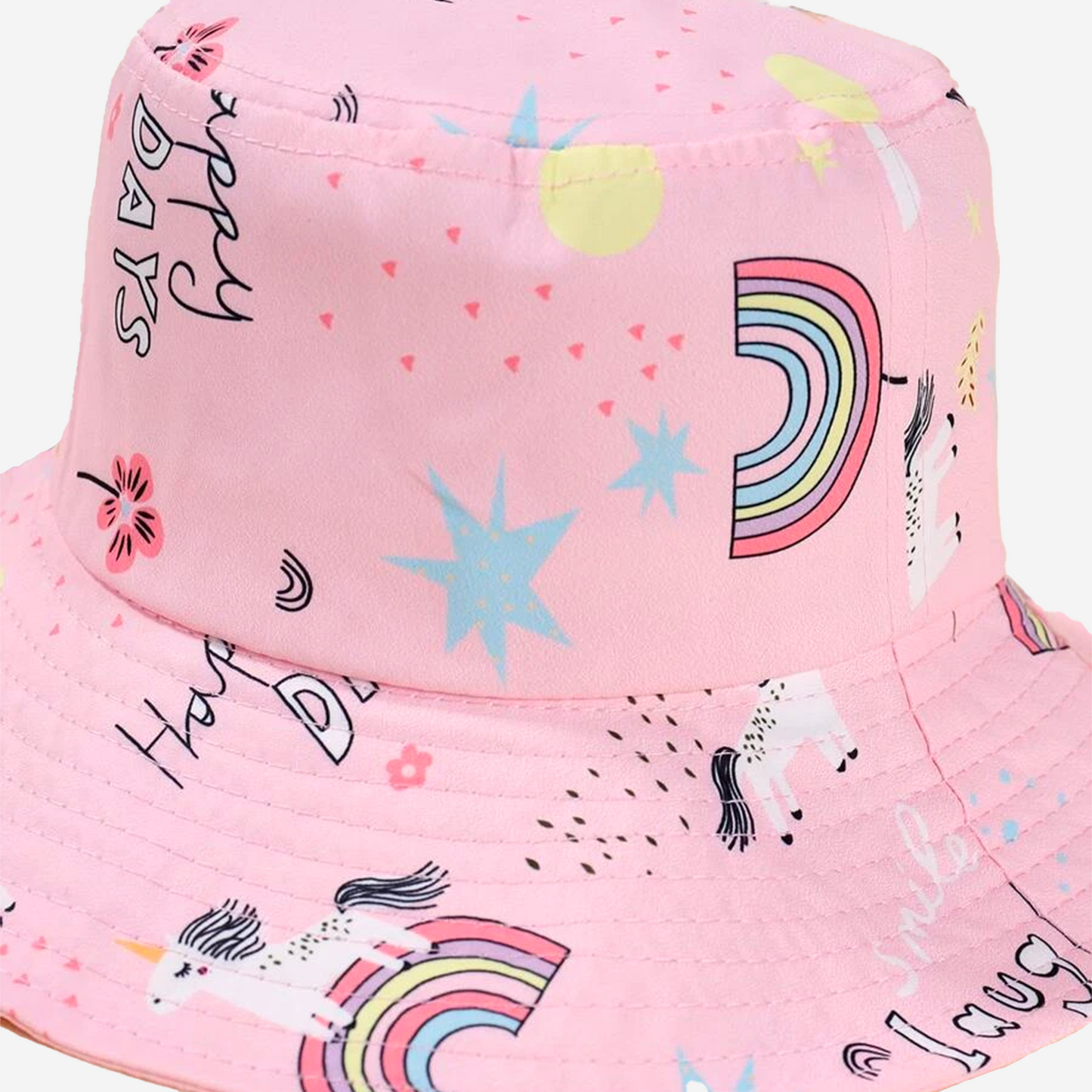 PINK BUCKET HAT