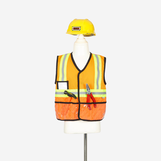 CONSTRUCTION WORKER, 4-7 YRS, 104-122 CM (1 PC)