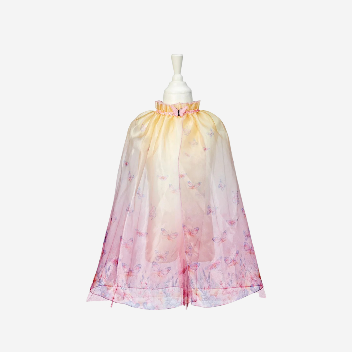 DANAE BUTTERFLY CAPE + HEADBAND + WAND (1 SET), 5-7 YRS
