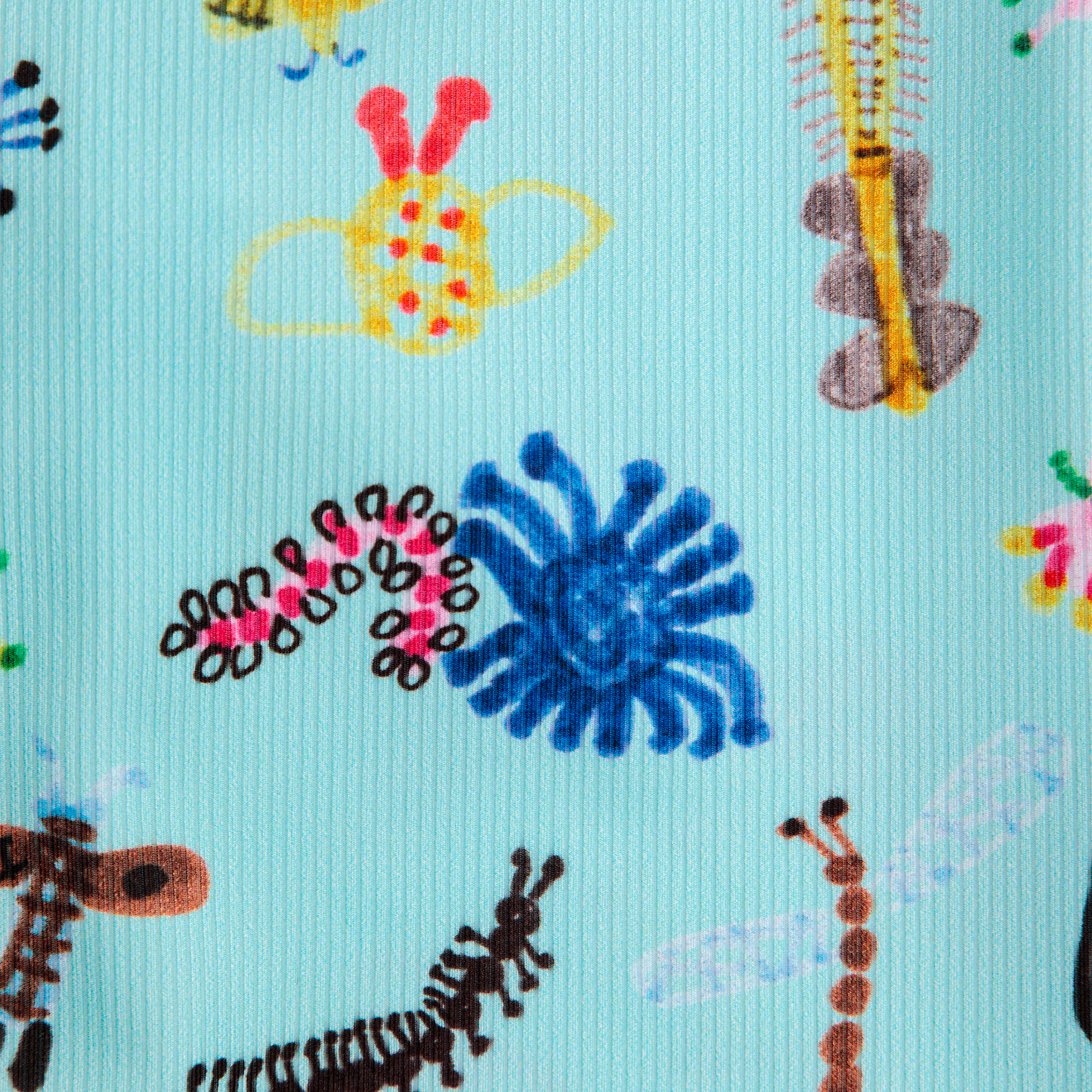 FUNNY INSECTS ALL OVER SWIM OVERALL