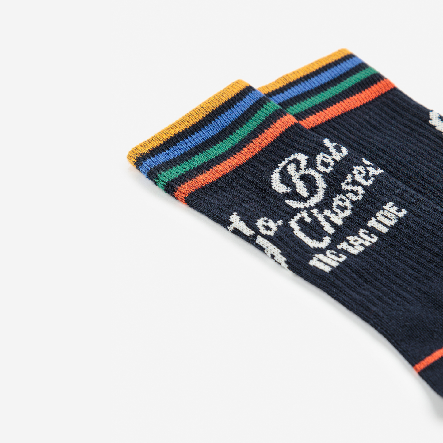 GO BOBO NAVY LONG SOCKS