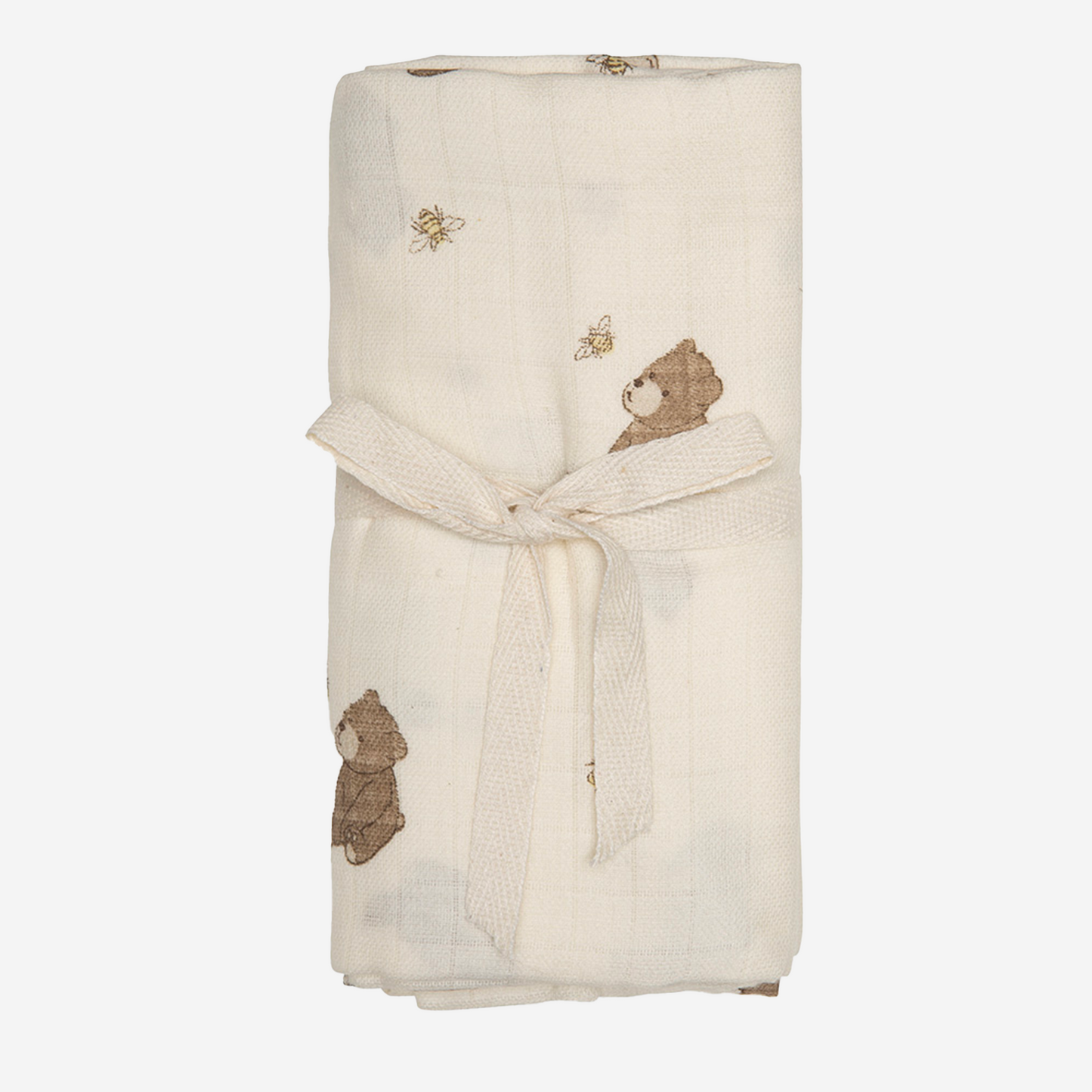 MUSLIN SWADDLE BEES AND BEARS