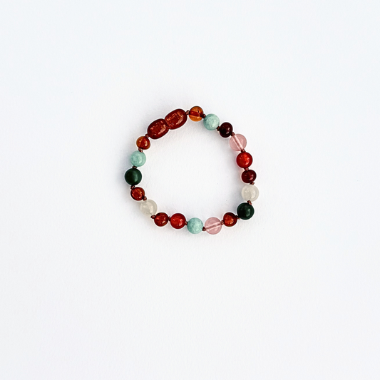 LA LUNA AMBER KIDS BRACELET - COLORFUL