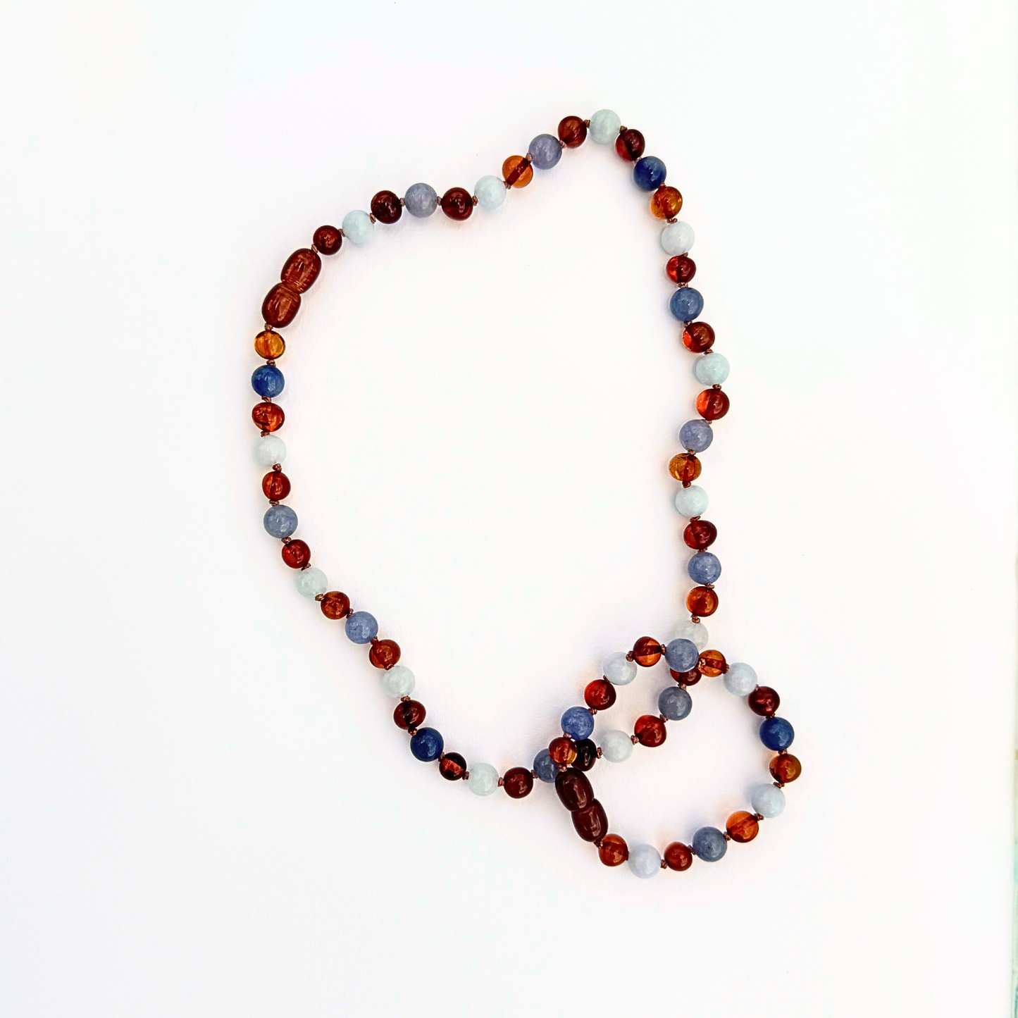 LA LUNA AMBER KIDS BRACELET - BLUE