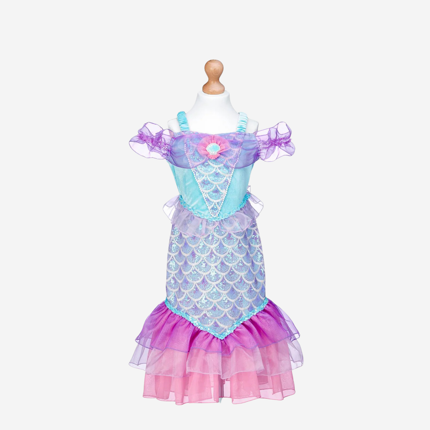 NAIARA MERMAID DRESS, 5-7 YRS, 110-122 CM (1 PC)