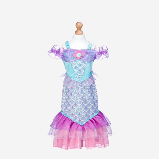 NAIARA MERMAID DRESS, 5-7 YRS, 110-122 CM (1 PC)