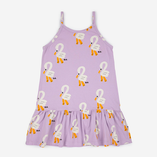 PELICAN ALL OVER STRAP DRESS