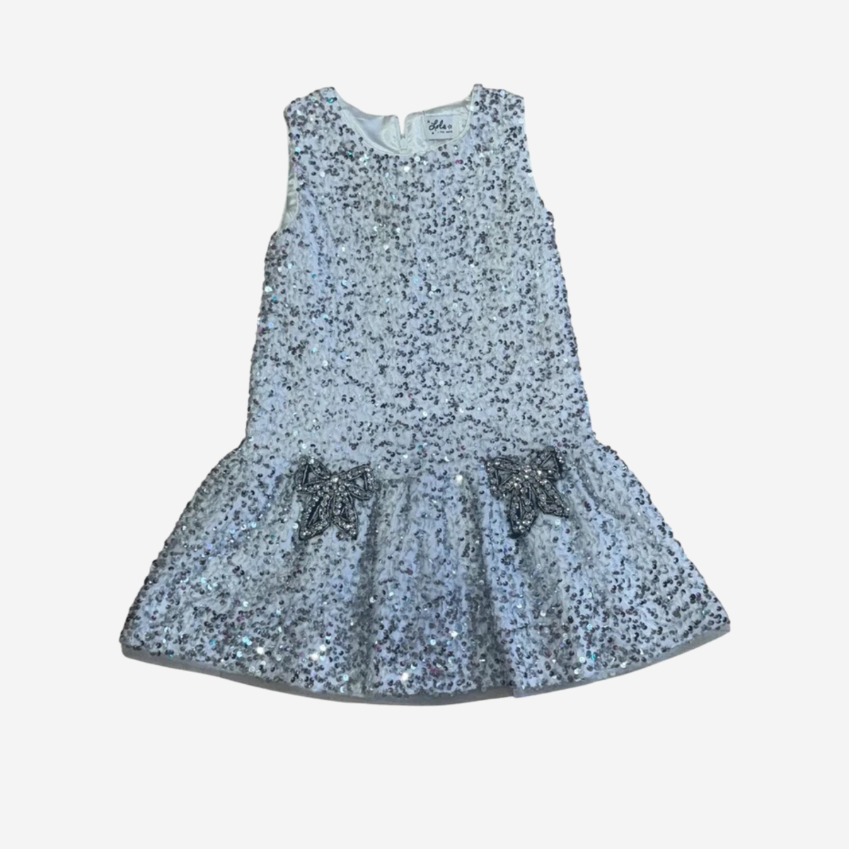 SHIMMER BOW PARTY DRESS