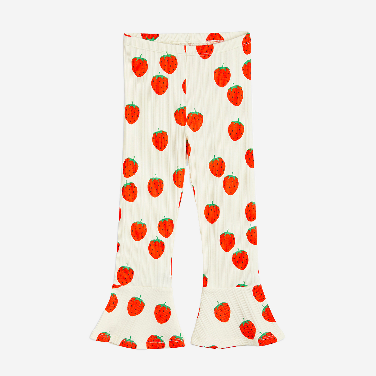 STRAWBERRIES FLARED PANTS