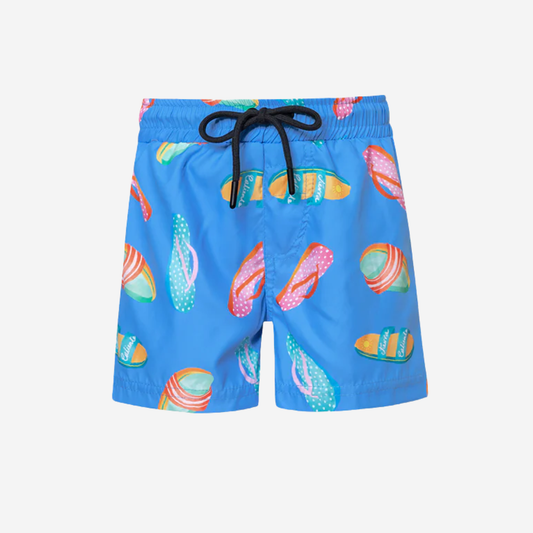 CHANCLAS AZUL SWIMSHORTS