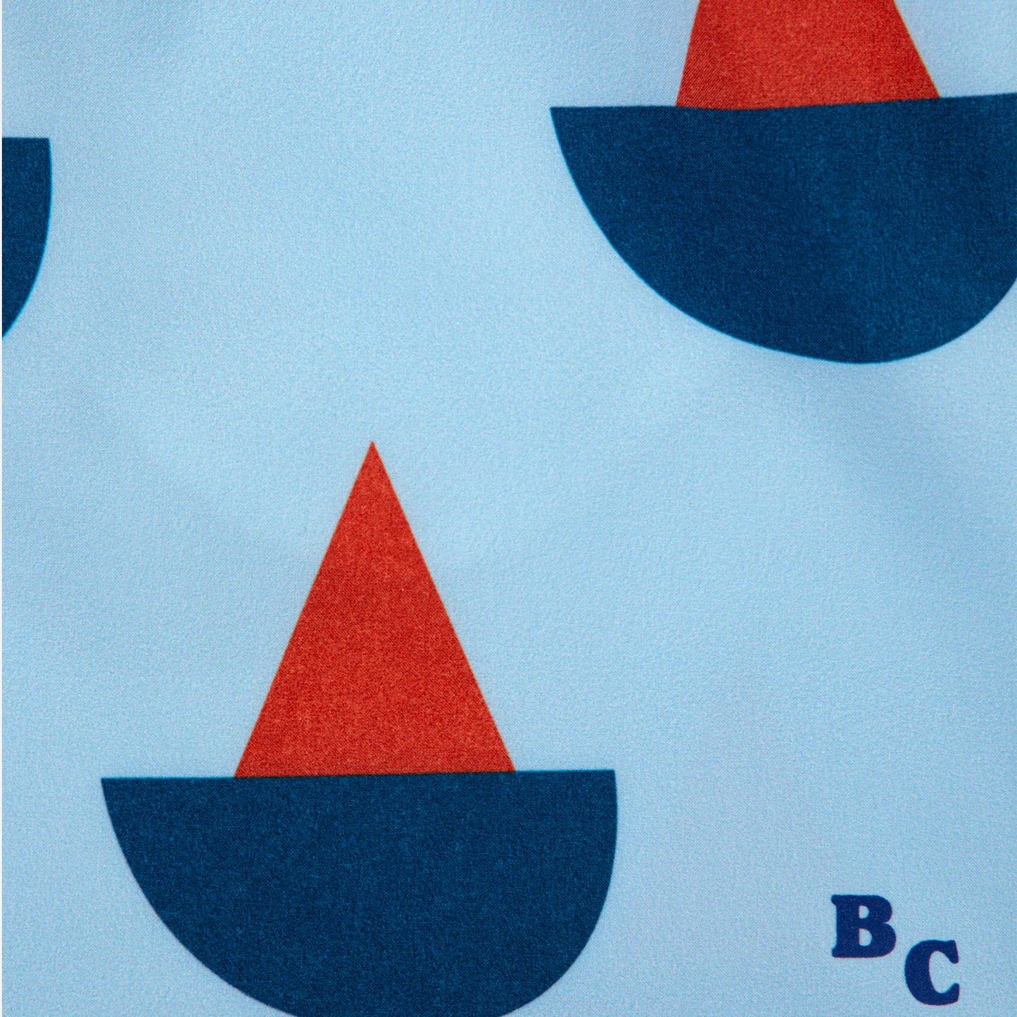 SAIL BOAT ALL OVER SWIM BERMUDA SHORTS