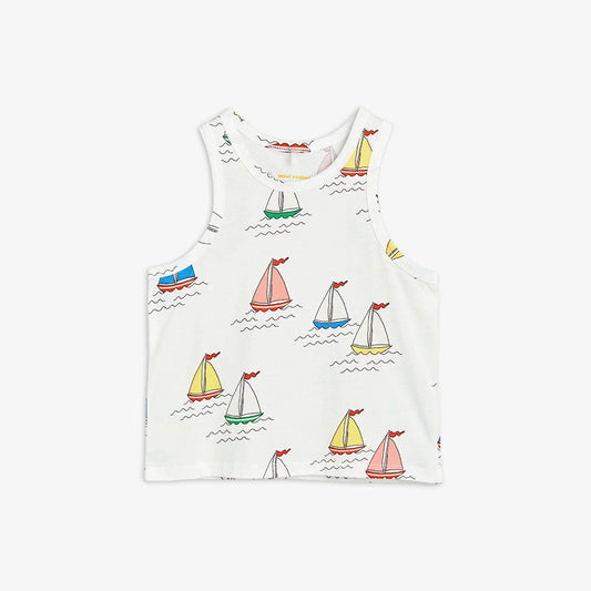 SAILING BOATS AOP TANK TOP